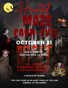 Haunted Halloween Maze