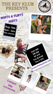 Skirts and Flirts Party